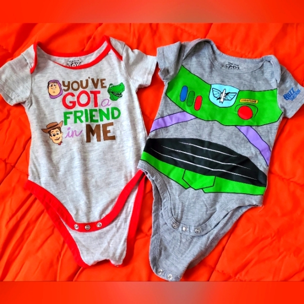 Disney Baby Boy 18 M Romper Toy Story Buzz Space Planets